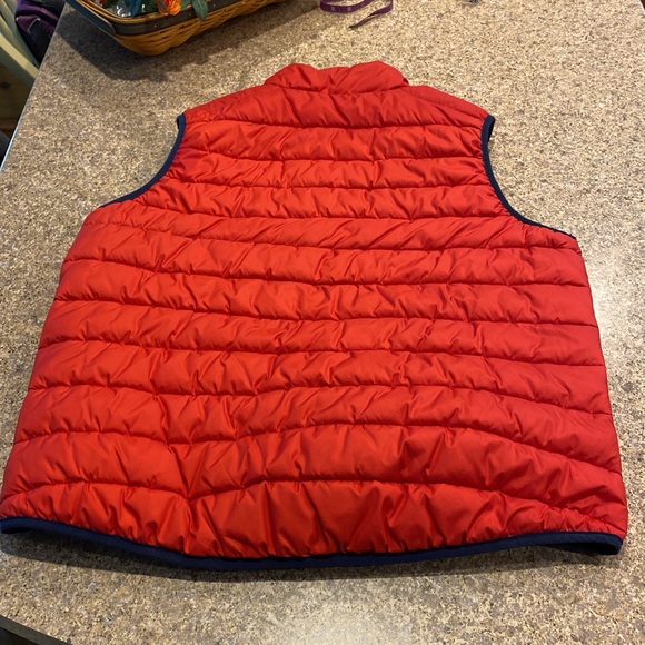 Nike NFL Team Apparel New England Patriots WITH FLAWS Reversible Puffy Vest XL - Picture 11 of 15